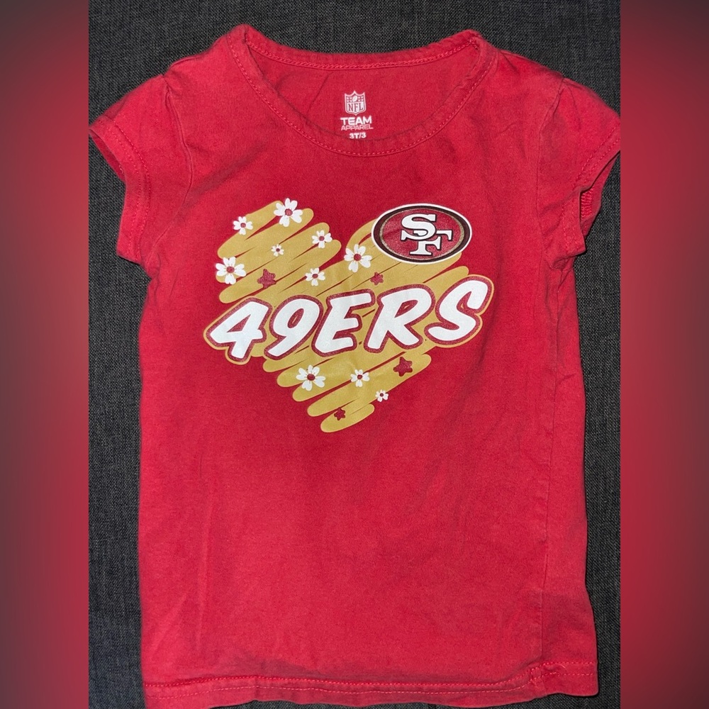 San Francisco 49ers girls T-shirt